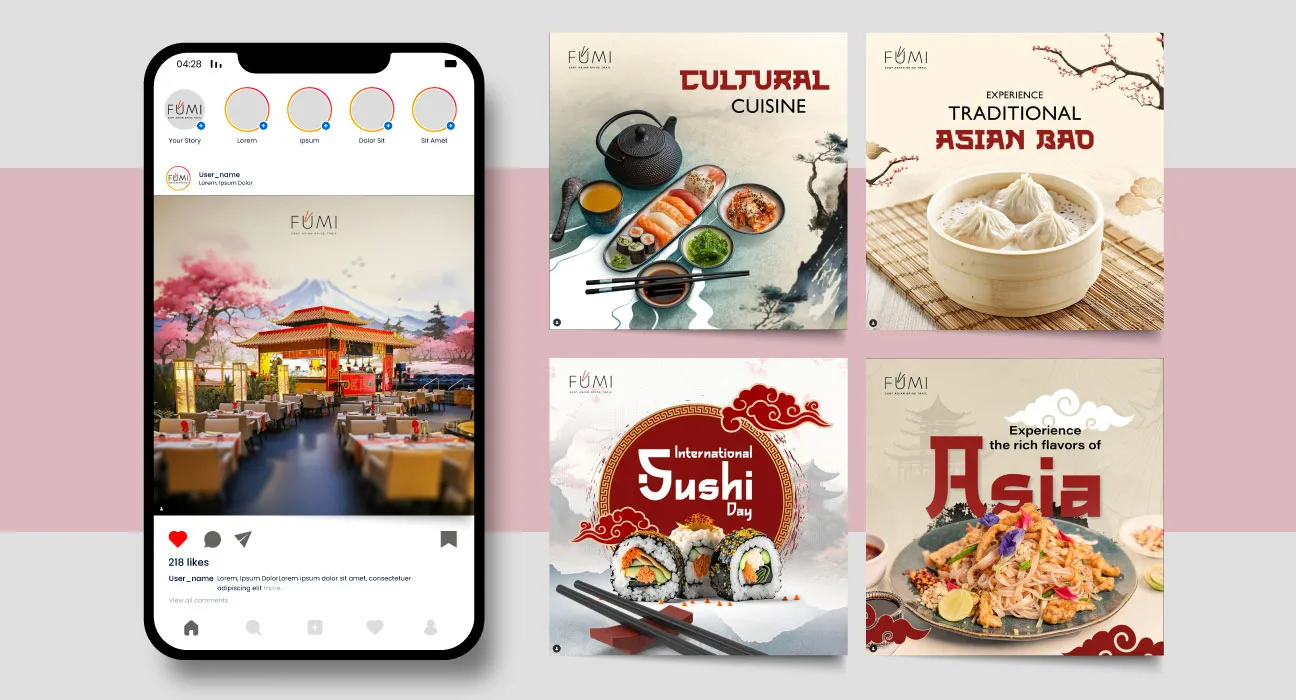 Fumi brand identity design