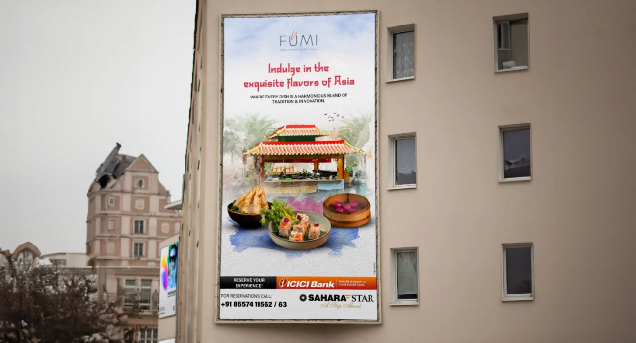 Fumi menu design
